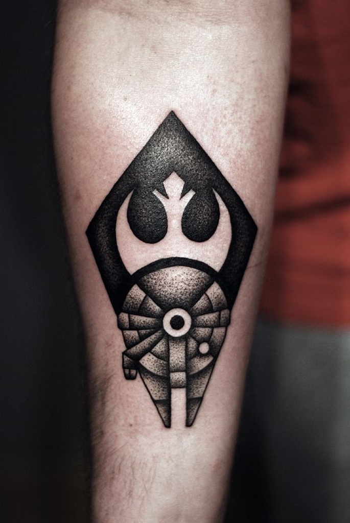 Los mejores tatuajes de Star Wars - beQbe