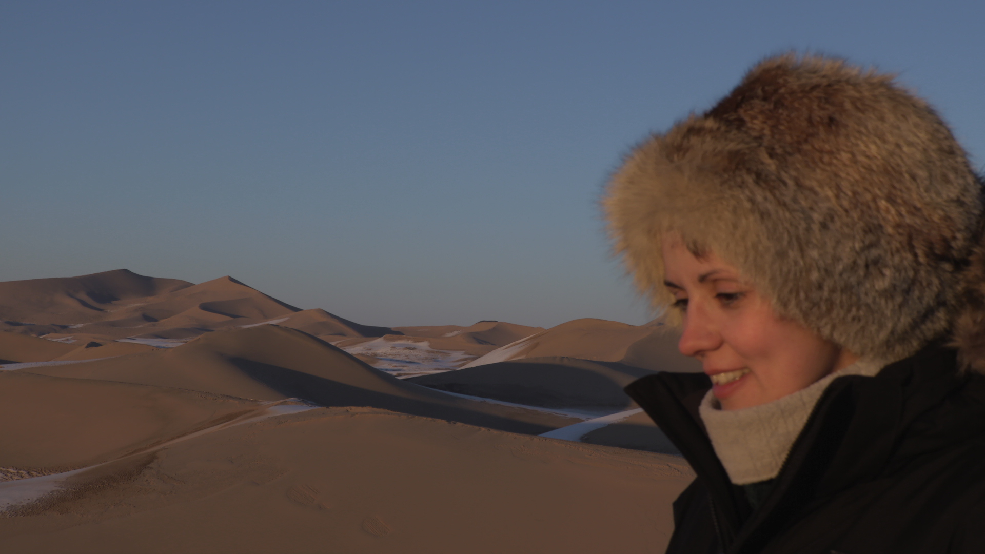 Aris en el Desierto del Gobi