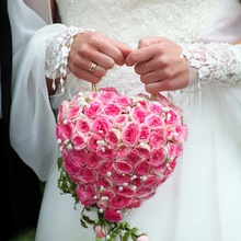 Bouquet sac pour la mariée