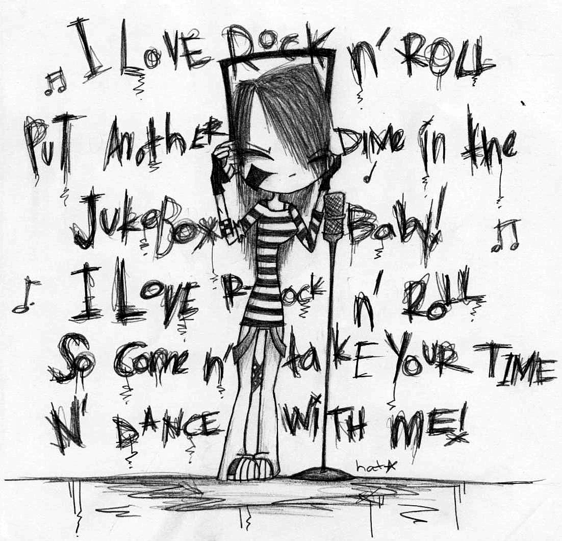 I Love Rock N Roll By Sprinklexeater
