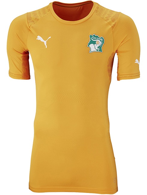 Camiseta Costa De Marfil Mundial 2014 1