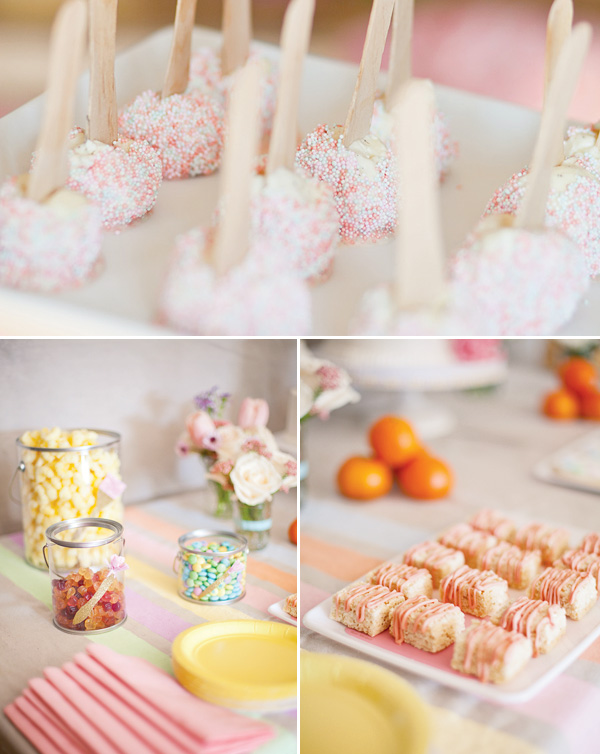 Pastel Art Party Sweets