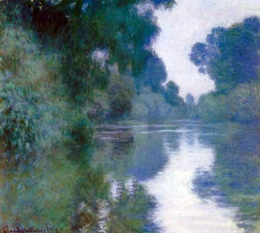 Claude Monet Branch Of The Seine Near Giverny