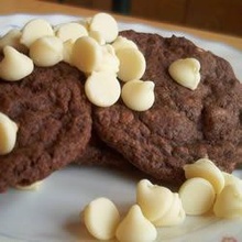 Cookies con chips de chocolate blanco